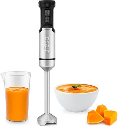 Ufesa Galaxy Mixeur Plongeant, Puissance 1200 W, Contrôle de Vitesse Variable + TURBO, 4 Lames en Acier Inoxydable, Design Ergonomique et Anti-éclaboussures, Verre Doseur, Sans BPA