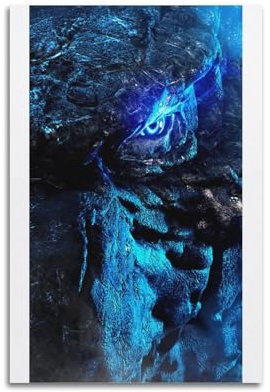 MHEGSNGA Godzilla In Godzilla X Kong Poster, Vintage-Kunst, Raumdekoration, ästhetische Schlafzimmerdekoration, Leinwandposter für Schlafzimmer, 30 x 45 cm, ungerahmter Stil