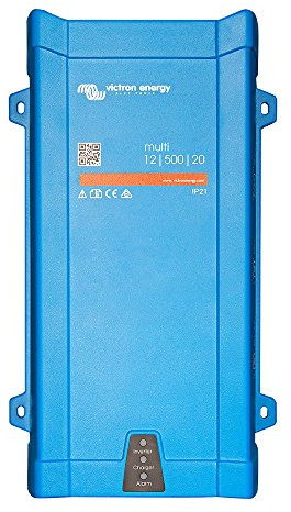 Victron Multi 12/500/20-16 230 V 400 W Voltage Forest, 20 A Battery Charger Device Combination