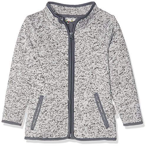 Playshoes Fleece-Jacke Unisex Kinder Outdoor-Oberteil, grau Strickfleece, 140
