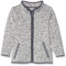 Playshoes Fleece-Jacke Unisex Kinder Outdoor-Oberteil, grau Strickfleece, 140