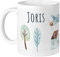 GRAZDesign Kindertasse mit Namen | Flugzeuge | Tasse Kinder Jungen, personalisierte Tasse Namenstasse, Trinkbecher Kindergeschirr Becher, Keramik BPA-frei, Geschenk für Schulkind 330ml