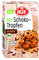 RUF Bio Schoko-Tropfen Zartbitter, backfeste Schokoladen-Tröpfchen in Bio-Qualität, ideal zum Backen & Dekorieren, glutenfrei & vegan, 1 x 100g