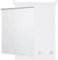 Funky Gadgets Roller Blinds Square Eyelet Light Filtering Roller Blind Daylight Trimmable Blinds Child Safe Easy Fit Metal Tube Home Office Window Blinds- White, W60 x L210cm
