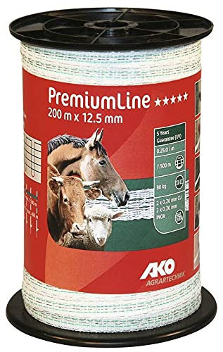 AKO Weidezaunband Topline Plus, 200m, 20mm, 0,311 Ω/m