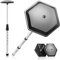ToVii Portable Golf Club Stiff Arm Support Protector Travel Bag, Sturdy Aluminum Pole, Fully Adjustable to Protect Club Grey
