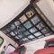 Upgrade Car Ceiling Cargo Net Pocket,31.5x21.6 Strengthen Load-Bearing and Droop Less Double-Layer Mesh Car Roof Storage Organizer,Truck SUV Travel Long Road Trip Camping Interior Accessories
