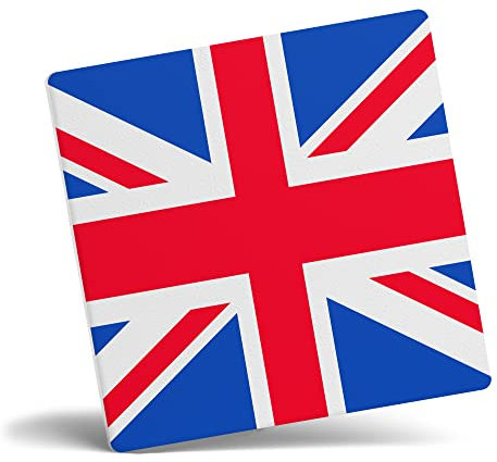Mug Monster - Drapeau Union Jack, souvenir britannique ou Londres, cadeau du jubilé – Tasse à café en céramique, cadeau pour homme ou femme, grande tasse disponible