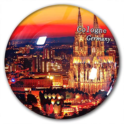 Deutschland Köln Kühlschrankmagnet Kühlschrankaufkleber Deko Magnet Reise Souvenir Kristallglas