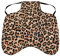 Sparklenut Hühnersattel Tretschutzweste,Doppelte Verdickung Warnweste für Hühner, Kleidung Geflügelenne Sattel Schürze Halter ,Für Huhn Und Ente Rückenschutz Jacke (Leopard Print)