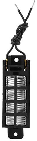 Réchauffeur d'air en céramique de type conducteur isolé PTC, réchauffeur d'air en céramique PTC 50W 12V élément chauffant PTC de type conducteur, pour climatiseur, chauffage électrique