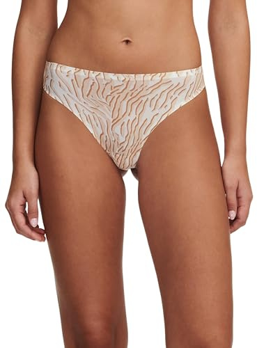 Chantelle Women's, SOFTSTRETCH, Thong, Women's invisible lingerie, Wüstensanddruck, One Size