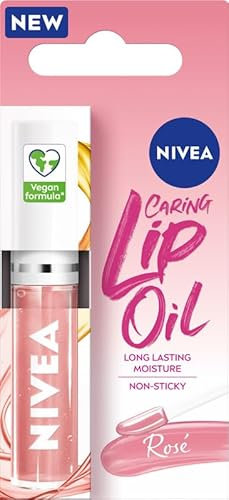NIVEA Huile à lèvres Caring Lip Care Rose 5,5 ml