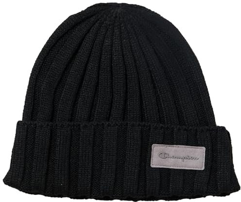 Champion Damen Lifestyle Caps-805897 Beanie-Mütze, Schwarz, One Size