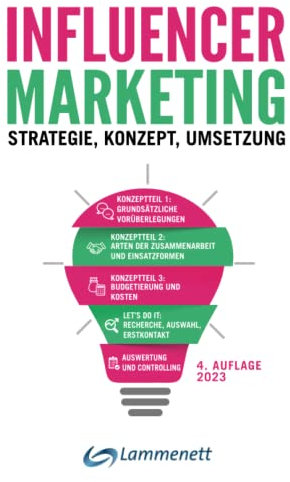 Influencer-Marketing: Strategie - Konzept - Umsetzung. Incl. rechtlicher Rahmen, viele echte Praxisbeispiele, Plattformen- und Tool-Übersicht.