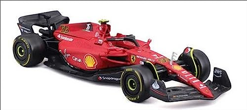 modellinO Collezione Riproduzione Ufficiale Formula 1 f1 2022 Gran Premio Piloti Auto Compatibile con scuderie Scala 1/43 (F1-75 SAINZ)