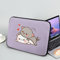 Showudesigns Housse en néoprène pour ordinateur portable de 10 - Motif chat mignon - Pour femme - En néoprène - Pour les voyages d'affaires, le bureau - Violet