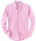 J.VER Oxford Herren Hemd Regular Fit Hemd Langarm Bügelleicht Casual Hemd aus Oxford Button Down Hemd Freizeithemd mit Tasche,Rosa,M