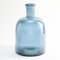 Bouteille Large en Verre Recyclé Uni - Verseuse en Verre Artisanat Style Méditerranéen Décoration de la Maison, Vase (Turquese)