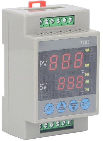 Digitaler Temperaturkontrollthermostat 220VAC DIN-Schienen-Temperaturregler mit Sonde