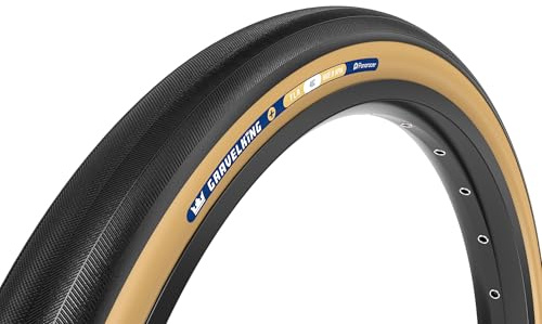 Panaracer Gravelking Slick Plus TLR Tubeless Ready Faltreifen - ZSG Gravel Compound Pannensicher - Beadlock-Technologie - 120Tpi TuffTex+ Doppelschicht Gehäuse - Gravel Fahrradreifen