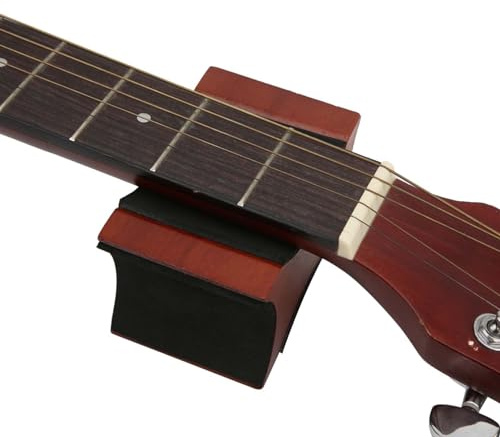 Mahagoni Gitarren Nackenstütze Höhenverstellbar Schutz, 2 STK | Bietet stabilen Halt für Saiteninstrumentenhälse ohne Beschädigung, Filzeinlage