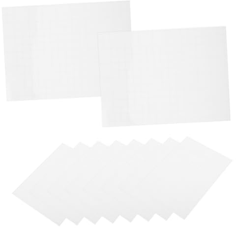 Operitacx PVC Selbstklebende Schutzfolie Transparent 100 Blatt Laminierfolie Stark Haftend und Selbstversiegelnd für Laminatböden und Fotoalben Geeignet
