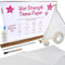 BCreativetolearn Make Your Own Glow Lantern Craft Kit - Wet Strength Tissue Paper Lantern Kit Includes Willow Sticks, Masking Tape, PVA Glue, Tealight, Video Instructions - Makes 1 Large Lantern