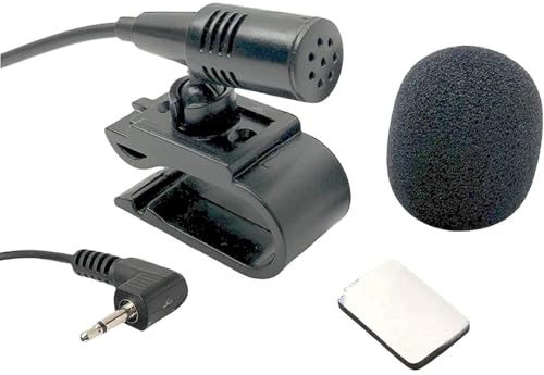 Car Handfree Microphone 2.5mm, Assembly MIC Jack Repalcement for Pioneer Car Radios
