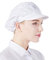 Nanxson 3 Pezzi Cappello da Cuoco Elastico in Tinta Unita Antipolvere Cappello da Lavoro Cappello CF9035