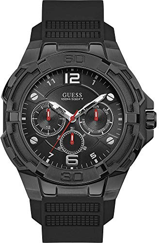 Guess Herren Multi Dial Uhr Genesis mit Silikonband