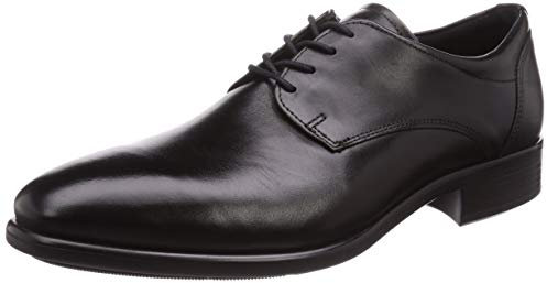 ECCO Citytray Shoe, Derby Hombre, Black 01, 44 EU