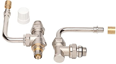 Thermador - Kit de raccordement radiateur en PER - Kit raccordement radiateur 75mm equerre inversé - PER à glissement Ø16