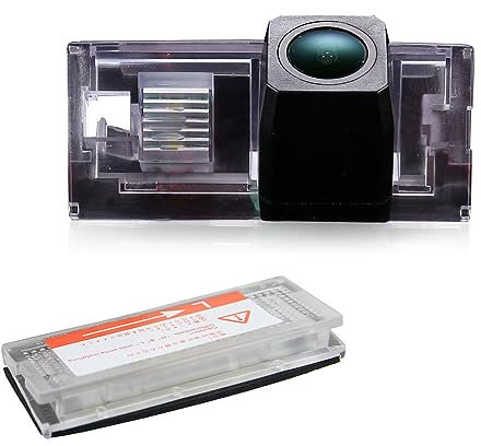 HD 1280 * 720P Nachtsicht Rückfahrkamera Wasserdicht IP68 kennzeichenbeleuchtung Kamera für BMW E46 Mini Cooper One Cabriolet S R50 R52 R53 W10 W11 1er 2er 3er 4er 5er 7er X1 X4 (7021)