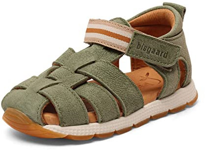 bisgaard Unisex cali Sandal, sage, 28 EU