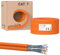 RedStar24 CAT 7 Cable Ethernet 50m Duplex - Cable de Red CAT7 LAN, Cobre, Cable de Datos CAT.7 Gigabit S/FTP Twin, Categoría 7, Libre de Halógenos, PIMF, PoE, 10Gbit, Conexión de Red, 50 Metros