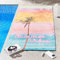 Sassy B Summer Vibes Strandtuch, Baumwolle, 76 x 160 cm, Weiß