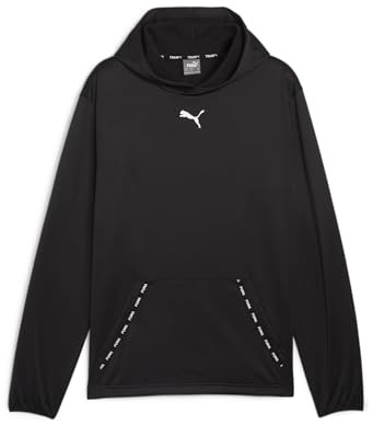 PUMA Unisex Fit Taped Pwrfleece Lite Hoodie Pullover