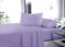 New Flat Sheets Easy Care Soft Cotton Rich Wrinkle Shrinkage and Fade Resistant Fabric Polycotton Flat Bed Sheets (Lilac, Double)