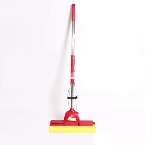 La fregona es Lavable a Mano, Esponja para el hogar, fregona para Suelo de Madera, azulejo, Suelo de Madera, Esponja de fregona Perezosa de Doble Uso Seca y húmeda