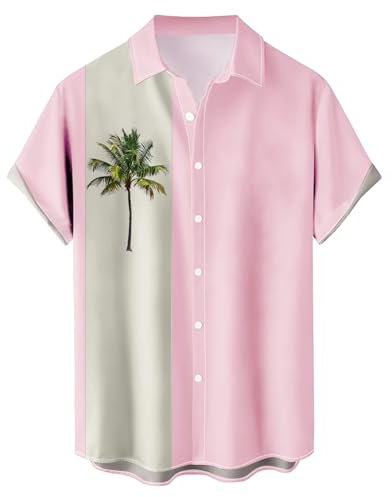 Luftig Hawai Hemd Hawaii Hemd Slim Fit Herren Große Übergröße Entspannte Passform Gelb Hawaii Shirt Männer Mit Gesicht Sale Angebote Herren Gadgets Für Männer