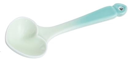 Mikinona 1pc Keramik Herz Form Löffel Eisportionierer Für Dessert Kreative Home Restaurant