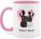 Tasse Tassen 325ml - Beste Freundinnen | BFF | Geschenk für beste Freundin Geschenkidee | Freundschaft Freundin - 325 ml - Rosa - frauen freundschaftsgeschenke partner sektgläser kaffeebecher