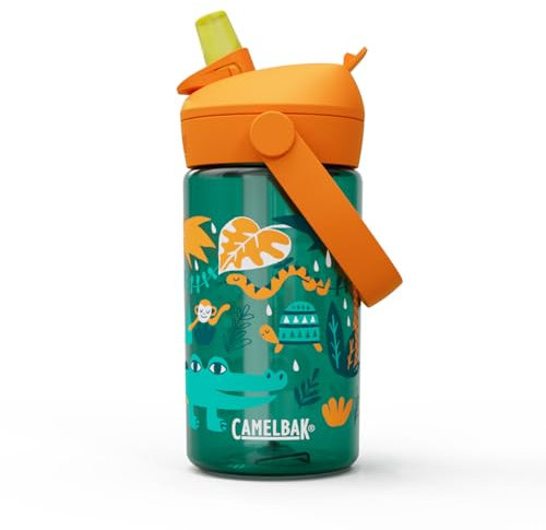 CamelBak Kids Trinkflasche – Auslaufsicher mit Flip Straw | BPA-frei | Perfekt für Schule & Outdoor | Einfach zu tragen – 400ml