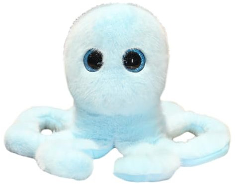 Peluche Pieuvre, Jouet en Peluche Poulpe Animal en Peluche Réaliste Douce Mignonne Pieuvre Poupée Jouets Oreiller en Peluche Coussin Câlin Animaux en Peluche Cadeau pour Enfants Adultes