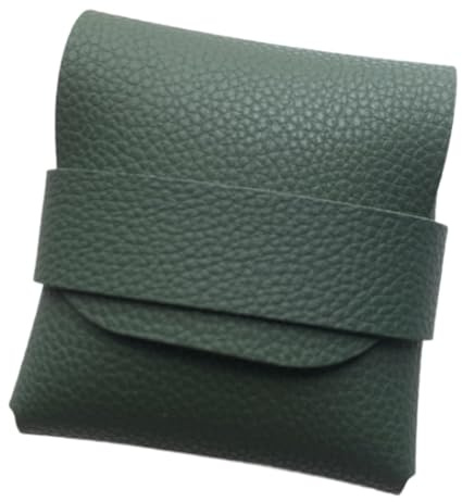 Leder-Kondom-Etui, diskreter und stilvoller Kondomhalter für | Taschengeldbörse, kompakte Kondom-Brieftasche für Zugänglichkeit, kleine Reise-Kondombox, Kondom-Tragetasche für Männer und F