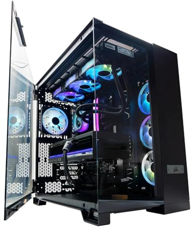 Epical-Q Ordenador sobremesa Gaming Battleship Gold I Intel Core i9 285KF, 64GB, 4TB SSD NVME, RTX 5090+ Windows 11 Pro