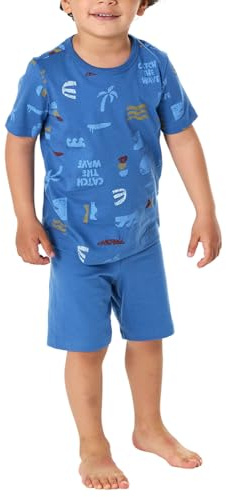 Schiesser Jungen Schlafanzug Set Pyjama kurz - 100% Organic Bio Baumwolle - Größe 92 bis 140