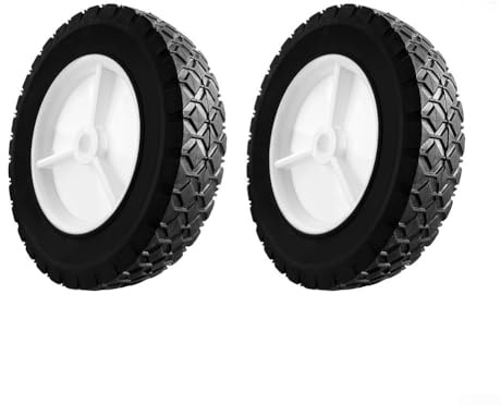 8 pollici ruota di ricambio multifunzione per tosaerba & grill per Craftsman per Troy per Oregon 72-108 (2 pezzi)