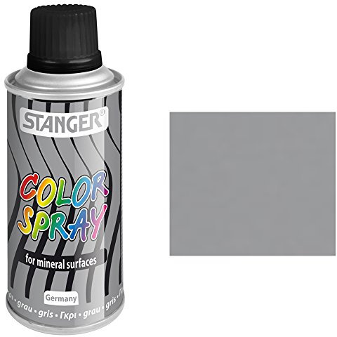 CREATIV DISCOUNT NEU Spray-Farbe 150ml-Dose von Stanger, grau
